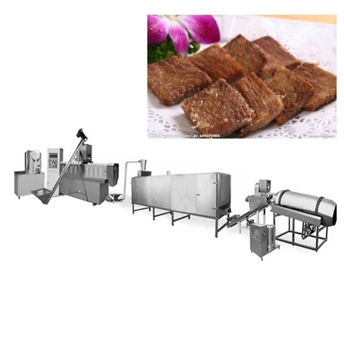 Soy protein meat extruder